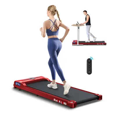 BLACK LORD Treadmill Walking Pad Gym Fitness Remote Control Red