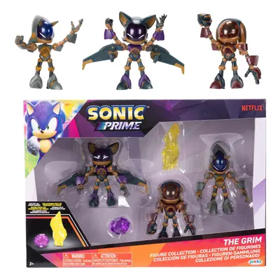 Sonic Prime 2.5-inch Action Figures The Grim Themed Pieces: Sonic Tr