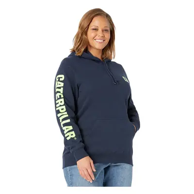 CAT Women's Women's Trademark Banner Pullover Hoodie - Small