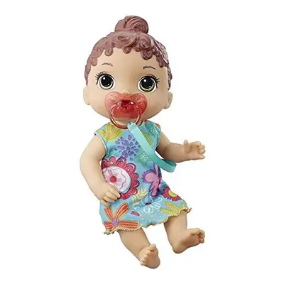 Baby Alive Baby Lil Sounds: Interactive Brown Hair Baby Doll for Girls & Boys Ages & Up, Makes S