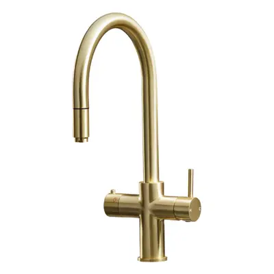 SIA BWT33GO Gold 3-in-1 Instant Boiling Water Tap With Tank & Filter