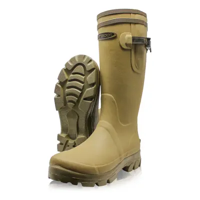 (UK EU38 Women) Dirt Boot Womens Neoprene lined Wellington Muck Field Boots Closed Gusset Wellie