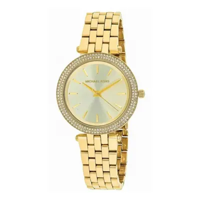 Michael Kors Mini Darci Ladies Bracelet WatchÂ¦Crystal PaveÂ¦Gold Tone CaseÂ¦MK3430