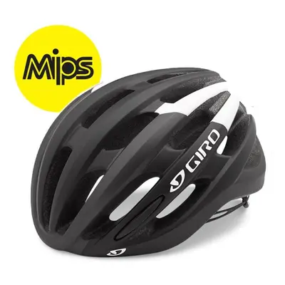 (S - CM, Matt Black / White) Giro Foray MIPS Road Helmet