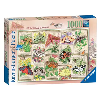 Jigsaw Puzzle - MARVELLOUS MOTHS - Pieces