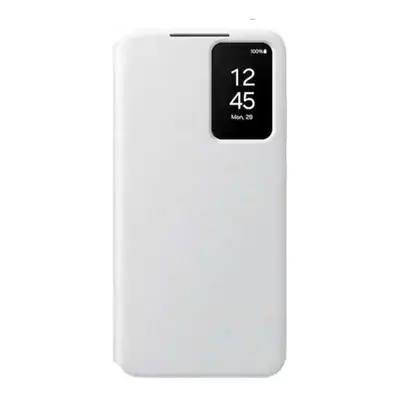 (white, For Galaxy S24) Samsung Smart View Wallet Flip Case For Samsung Galaxy S24 S24+ S24 Plus