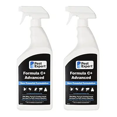 Pest Expert Formula C Woodlice Killer Spray x 1Ltr (HSE approved and tested - professional stren