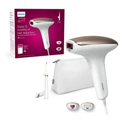 Philips Lumea IPL Hair Removal Advance - Hair Removal Device with Satin Compact Pen Trimmer, Att