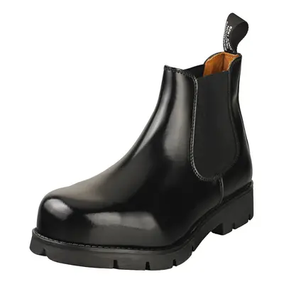 New Rock Ranger Unisex Ankle Boots in Black - Size UK