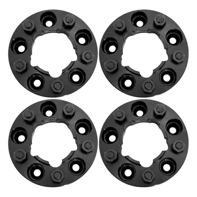 WINCHMAX 38mm Wheel Spacers to fit Defender (1990-2016), Disco1, Range Rover BLK T1