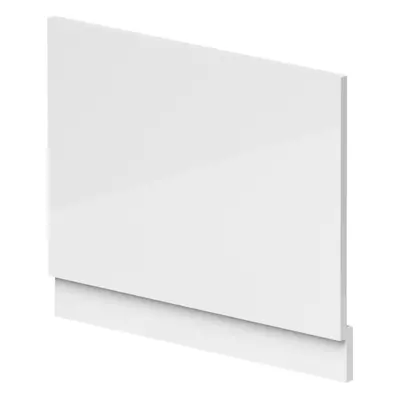 700mm MDF Bath End Panel & Plinth - Gloss White