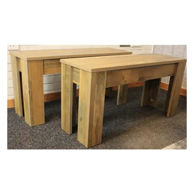 Kosy Koala Rustic Effect Set of Dining Benches Only