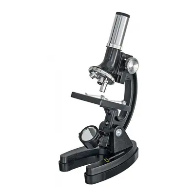 microscope set 24.5 cm aluminium black 25-piece