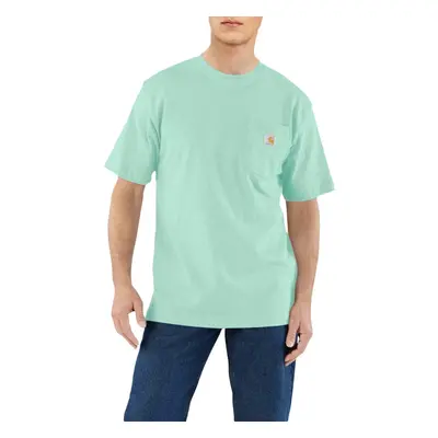 Carhartt Men's Loose Fit Heavyweight Short-Sleeve Pocket T-Shirt - Sea