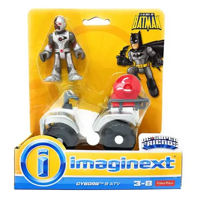 Fisher-Price Imaginext DC Super Friends Figure - Mini ATV with Cyborg