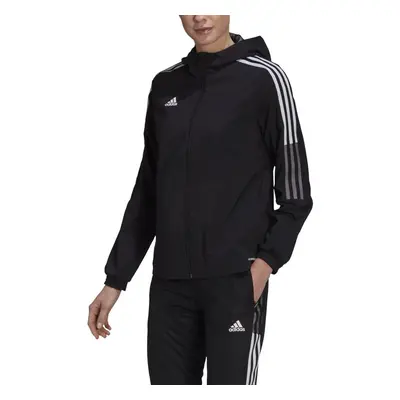 adidas womens Tiro Windbreaker Black Large