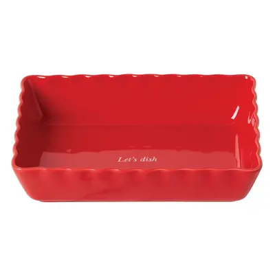 Kate Spade New York Make It Pop Rectangle Baking Dish one size Red