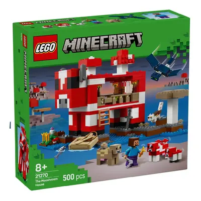 Lego Minecraft The Mooshroom House