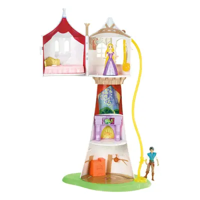 Disney Princess Rapunzel Deluxe Tower with Flynn Playset