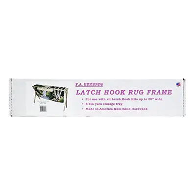 Frank A. Edmunds Latch Hook Rug Frame,,Pink