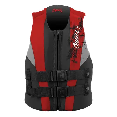 O'Neill Youth Reactor USCG Life Vest Coal/Red/Flint 1SZ