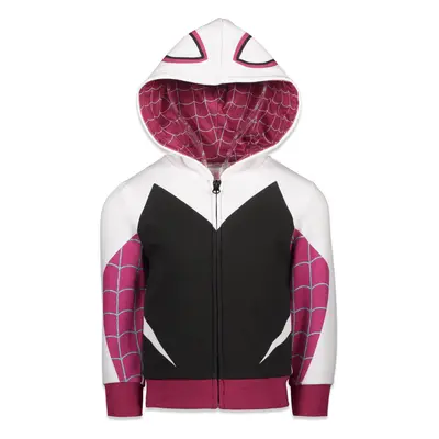 Marvel Spider-Man Spider-Gwen Ghost Spider Little Girls Fleece Zip Up