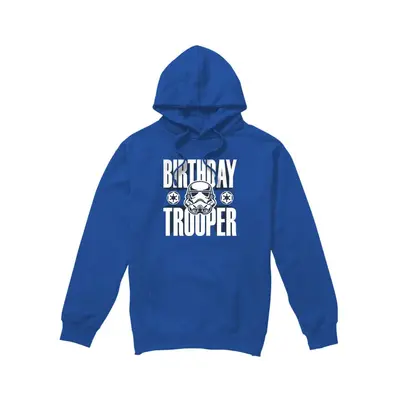 (XXL, Royal Blue) Star Wars Mens Birthday Troopers Hoodie