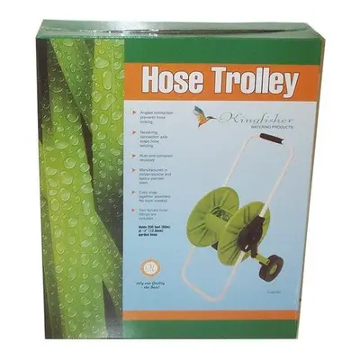 Kingfisher Portable Hose Reel Trolley Metre Capacity