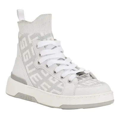 Guess Women's MANNEN Sneaker White 7.5