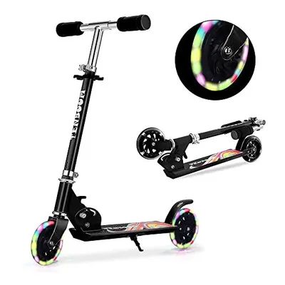 TENBOOM Scooter for Kids Ages 6-12/4-7, Easy Folding Kids Scooter with Levels Adjustable Handleb