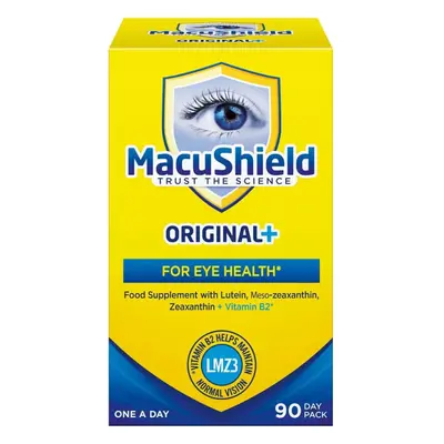 MacuShield Original Plus Capsules - day pack, Eye Health Food Supplement containing Lutein