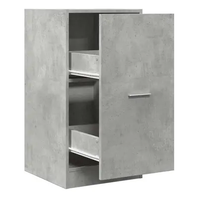 (concrete grey, x x 77.5 cm) vidaXL Apothecary Cabinet Storage Cabinet Apothecary Cupboard Engin