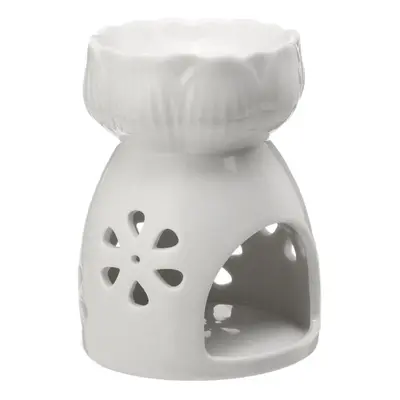 (4) Oil Burner Ceramic Wax Melt Warmer Fragrance Tealight Candle Holder Cut-Out