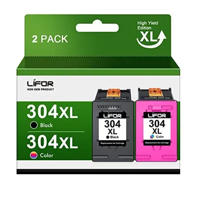 304 Ink Cartridges Combo Pack XL Black and Colour Remanufactured for HP 304XL Ink Cartridges Mul