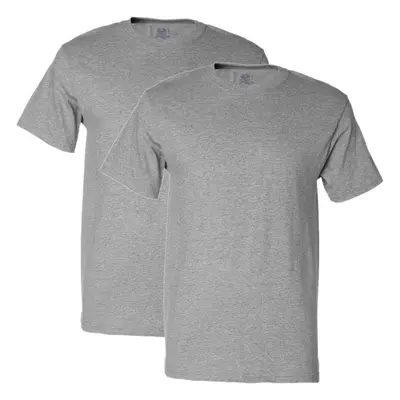 Fruit of the Loom Men's Lightweight Cotton Crew T-Shirt Multipack Hea