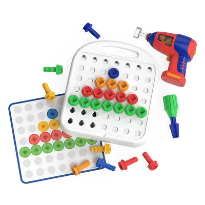 Learning Resources EI-4108 Design & Drill Patterns & Shapes, Multi