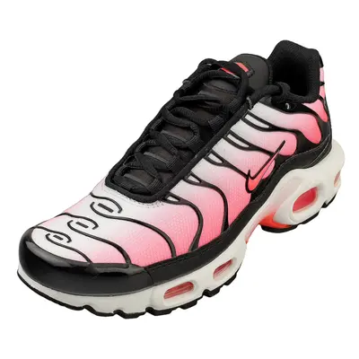 (6.5) Nike Air Max Plus Womens Fashion Trainers in Black White