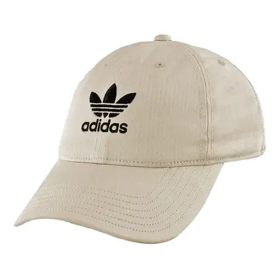 adidas Originals Men's Relaxed Fit Strapback Hat Khaki/Black One Siz