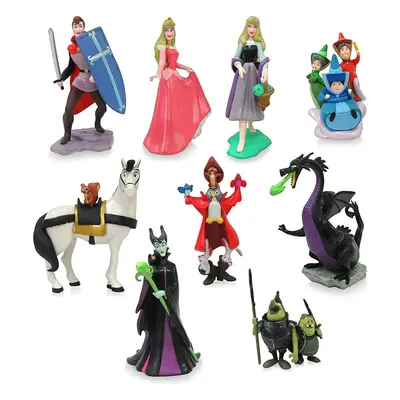 Disney Store Sleeping plastic moulded figurines Suitable for Ages 3+