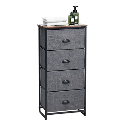 Chest of Drawers with Drawers Home Metal Frame Storage Organizer Unit