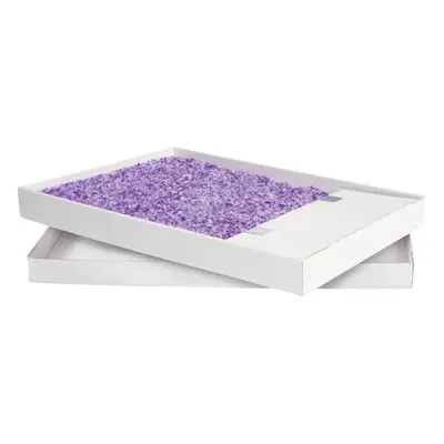 PetSafe ScoopFree Crystal Replacement Lavender Scented Litter Tray 1-Pack - Easy Cleanup with Di