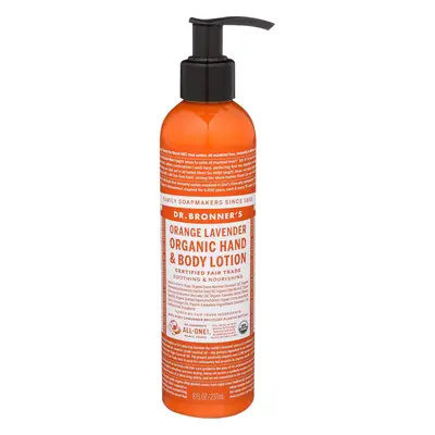 Dr. Bronner's Lotion Orange Lavender Organic Fl Oz