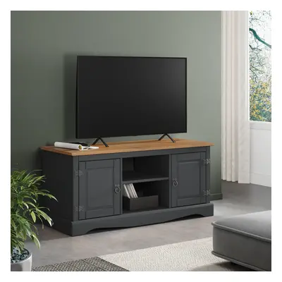 Corona Charcoal Door Media Unit