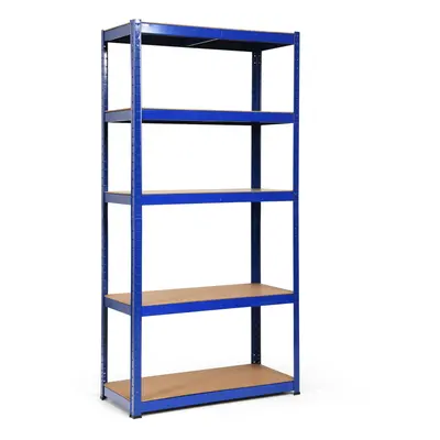 5-Tier Storage Rack Garage Shelf w/ Heavy-Duty Metal Frame-Navy