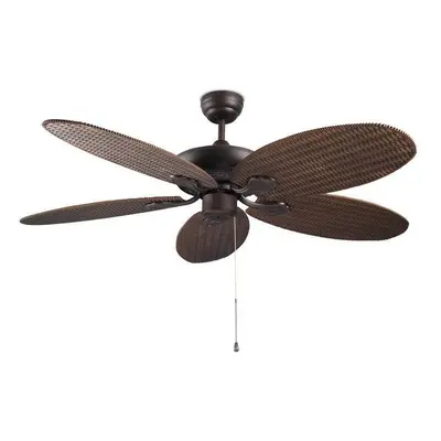 Leds-C4 Phuket Ceiling Fan Copper Brown