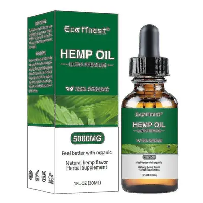 5000mg Hemp Oil - Natural Organic Hemp Seed Extract