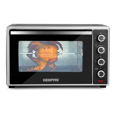 Geepas 60L Electric Microwave Oven with Rotisserie Function 2000W