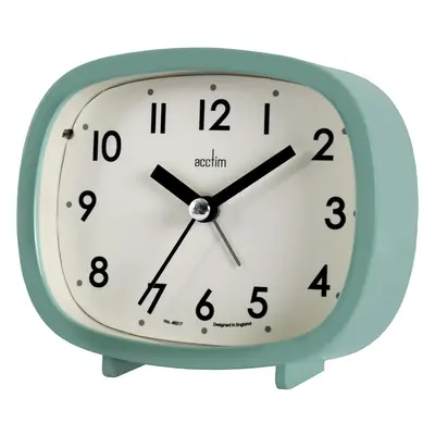 (Cloverfield) Acctim Hilda Analogue Non Ticking Alarm Clock