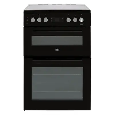 Beko KDCS663K Electric Cooker with Ceramic Hob - Black