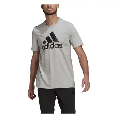 adidas Men's Badge of Sport Tee Medium Grey Heather/Black Medium